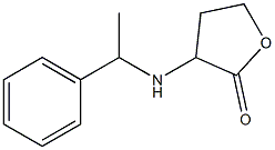 3-[(1-phenylethyl)amino]oxolan-2-one Struktur