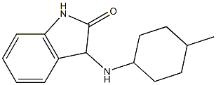 3-[(4-methylcyclohexyl)amino]-2,3-dihydro-1H-indol-2-one Struktur