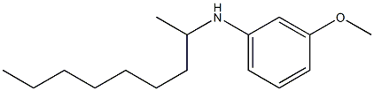 3-methoxy-N-(nonan-2-yl)aniline Struktur