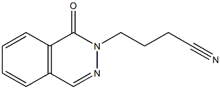 4-(1-oxophthalazin-2(1H)-yl)butanenitrile Struktur