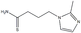 4-(2-methyl-1H-imidazol-1-yl)butanethioamide Struktur