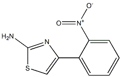 4-(2-nitrophenyl)-1,3-thiazol-2-amine Struktur