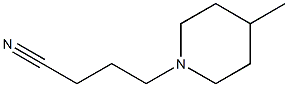 4-(4-methylpiperidin-1-yl)butanenitrile Struktur