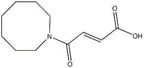 4-(azocan-1-yl)-4-oxobut-2-enoic acid Struktur