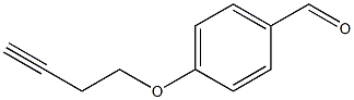 4-(but-3-ynyloxy)benzaldehyde Struktur