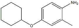 4-(cyclohexyloxy)-2-methylaniline Struktur