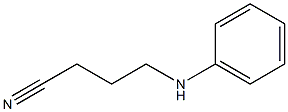 4-(phenylamino)butanenitrile Struktur