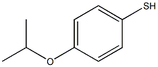 4-(propan-2-yloxy)benzene-1-thiol Struktur