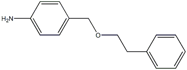 4-[(2-phenylethoxy)methyl]aniline Struktur