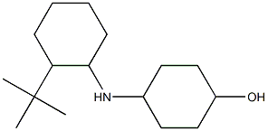 4-[(2-tert-butylcyclohexyl)amino]cyclohexan-1-ol Struktur