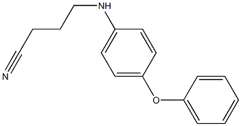 4-[(4-phenoxyphenyl)amino]butanenitrile Struktur