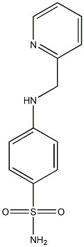 4-[(pyridin-2-ylmethyl)amino]benzene-1-sulfonamide Struktur