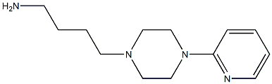 4-[4-(pyridin-2-yl)piperazin-1-yl]butan-1-amine Struktur