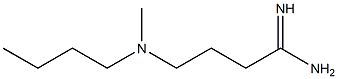 4-[butyl(methyl)amino]butanimidamide Struktur