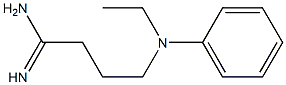 4-[ethyl(phenyl)amino]butanimidamide Struktur