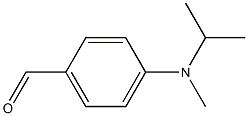 4-[methyl(propan-2-yl)amino]benzaldehyde Struktur