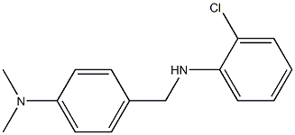 4-{[(2-chlorophenyl)amino]methyl}-N,N-dimethylaniline Struktur