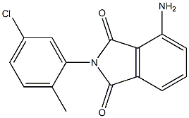 4-amino-2-(5-chloro-2-methylphenyl)-2,3-dihydro-1H-isoindole-1,3-dione Struktur