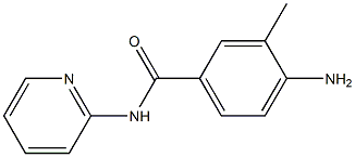 4-amino-3-methyl-N-pyridin-2-ylbenzamide Struktur