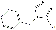 4-benzyl-4H-1,2,4-triazole-3-thiol Struktur