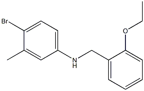 4-bromo-N-[(2-ethoxyphenyl)methyl]-3-methylaniline Struktur