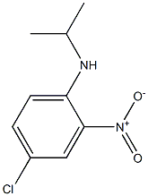 4-chloro-2-nitro-N-(propan-2-yl)aniline Struktur