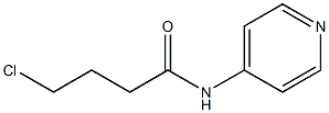 4-chloro-N-pyridin-4-ylbutanamide Struktur