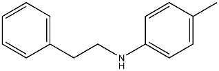 4-methyl-N-(2-phenylethyl)aniline Struktur