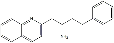 4-phenyl-1-(quinolin-2-yl)butan-2-amine Struktur