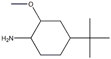 4-tert-butyl-2-methoxycyclohexanamine Struktur