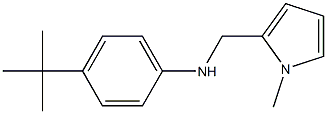 4-tert-butyl-N-[(1-methyl-1H-pyrrol-2-yl)methyl]aniline Struktur