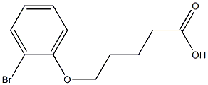 5-(2-bromophenoxy)pentanoic acid Struktur