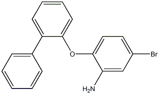 5-bromo-2-(2-phenylphenoxy)aniline Struktur