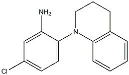 5-chloro-2-(1,2,3,4-tetrahydroquinolin-1-yl)aniline Struktur