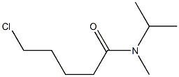 5-chloro-N-methyl-N-(propan-2-yl)pentanamide Struktur