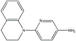 6-(3,4-dihydroquinolin-1(2H)-yl)pyridin-3-amine Struktur