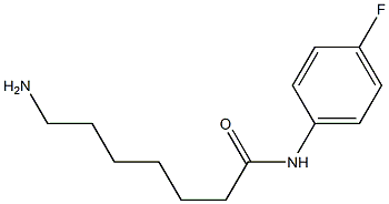 7-amino-N-(4-fluorophenyl)heptanamide Struktur