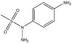 amino-N-(4-aminophenyl)-N-methylsulfonamide Struktur