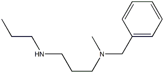 benzyl(methyl)[3-(propylamino)propyl]amine Struktur