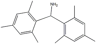 bis(2,4,6-trimethylphenyl)methanamine Struktur