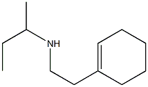 butan-2-yl[2-(cyclohex-1-en-1-yl)ethyl]amine Struktur