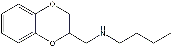 butyl(2,3-dihydro-1,4-benzodioxin-2-ylmethyl)amine Struktur