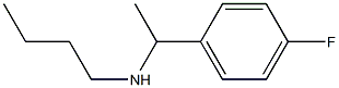 butyl[1-(4-fluorophenyl)ethyl]amine Struktur