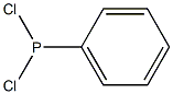 dichloro(phenyl)phosphane Struktur