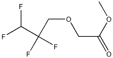 methyl 2-(2,2,3,3-tetrafluoropropoxy)acetate Struktur