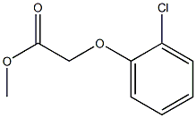 methyl 2-(2-chlorophenoxy)acetate Struktur