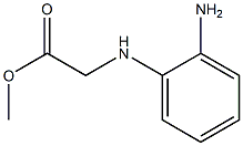 methyl 2-[(2-aminophenyl)amino]acetate Struktur