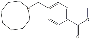 methyl 4-(azocan-1-ylmethyl)benzoate Struktur