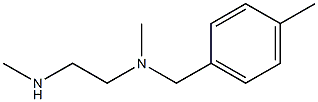 methyl[2-(methylamino)ethyl][(4-methylphenyl)methyl]amine Struktur