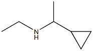 N-(1-cyclopropylethyl)-N-ethylamine Struktur